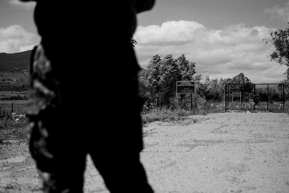 A century after the war, the Georgia-South Ossetia border remains heavily guarded on both sides.